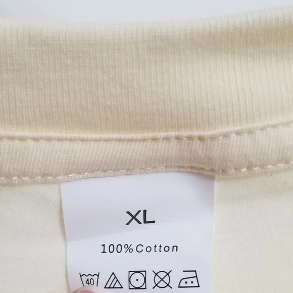 NWOT floral heart cotton t-shirt - Picture 3 of 4